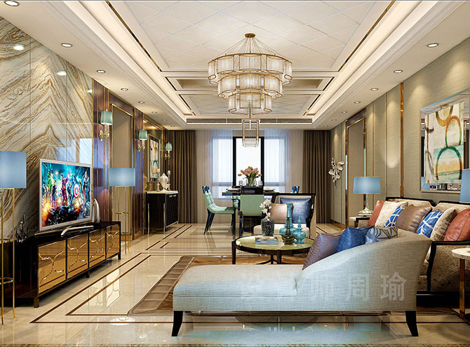 对白淫荡的中国逼操逼视频世纪江尚三室两厅168平装修设计效果欣赏